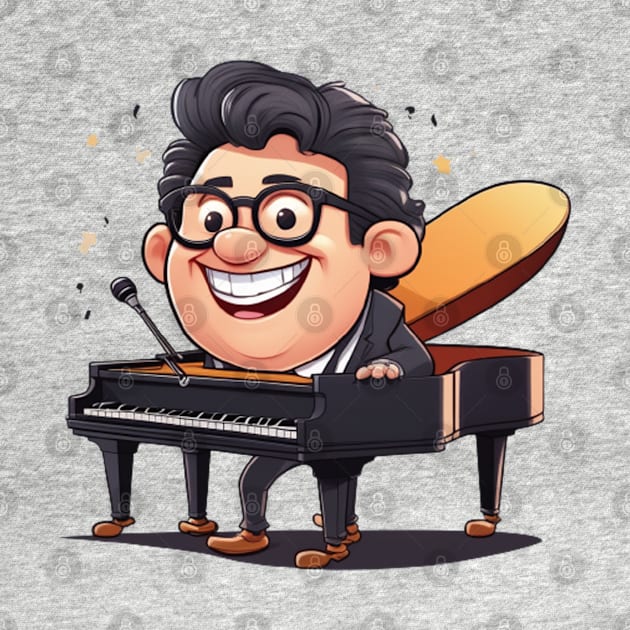 What's This Guy Doing In My Piano by Musical Art By Andrew